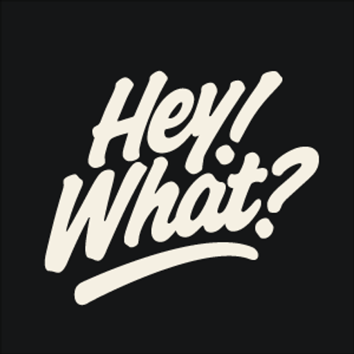 Hey What logo